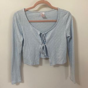 Cute Tie-Front Shirt